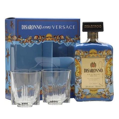 disaronno amaretto versace gift set|Disaronno Versace Limited Edition Amaretto with Glasses.